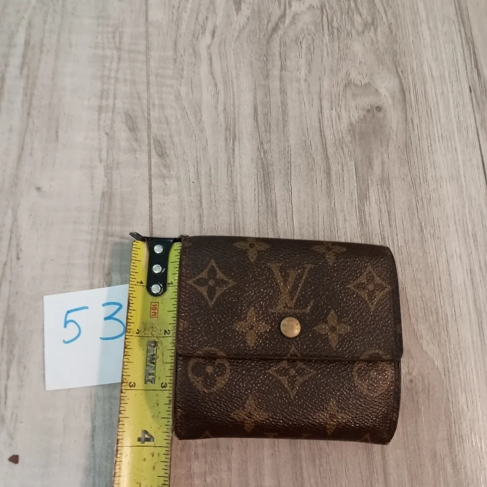 Louis Vuitton Monogram Portefeiulle Elise Trifold Wallet